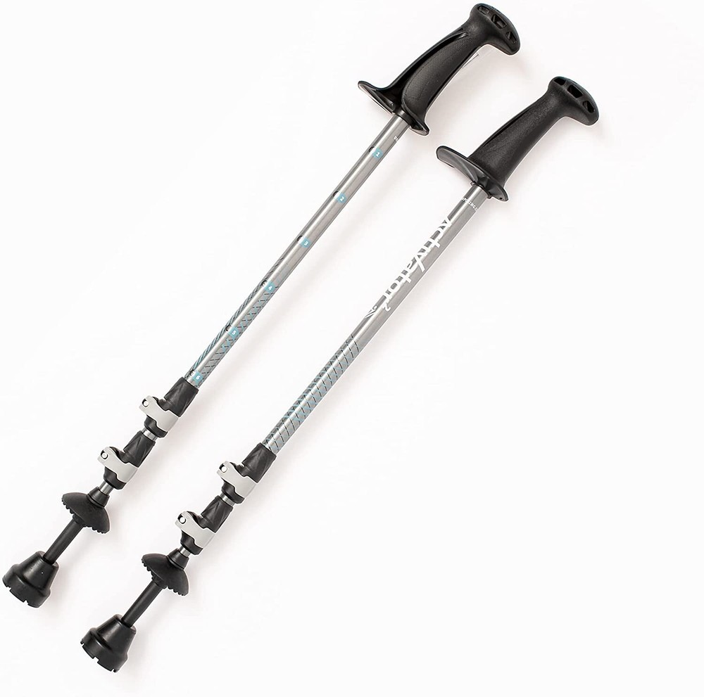 New Urban Poling Activator 2 Fitness Exercise Assisted 2-Piece Walking Poles