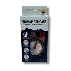 Sun Company ProMap Compass – Ultra Lightweight Baseplate Map Compass