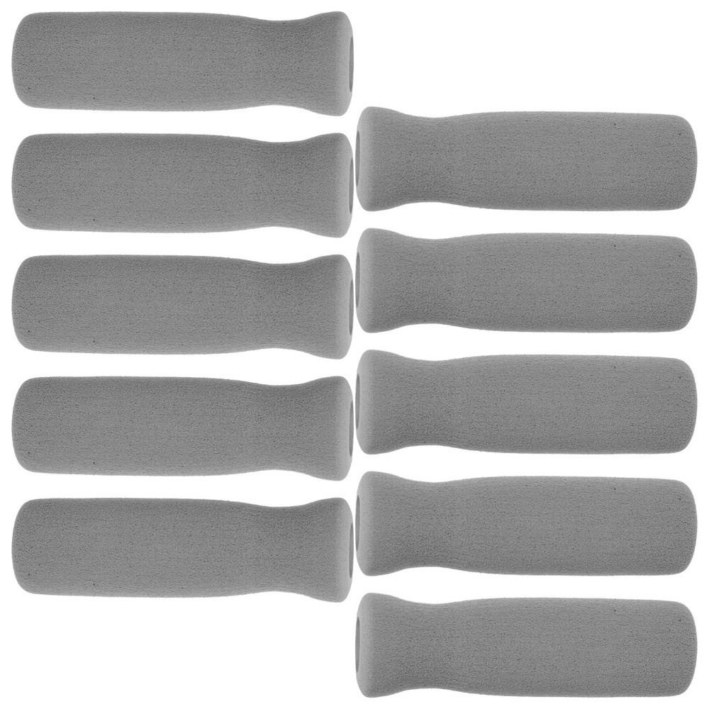 10 Pcs Walking Cane Eva Grip Walker Hand Grips Cover Handle Replacement