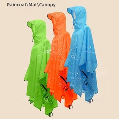 Waterproof and Windproof Adult Raincoat with Hood Lightweight Outdoor Coat