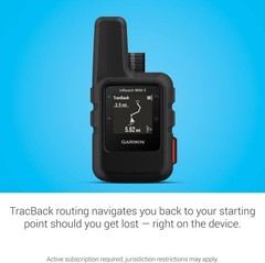 Garmin inReach Mini 2, Lightweight and Compact Satellite Communicator, Hiking Ha