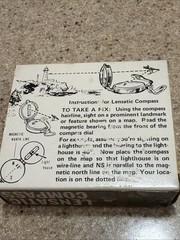 Vintage 1970’s Precise Pathfinder Pocket Compass ( Made in Japan)