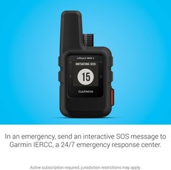 Garmin inReach Mini 2, Lightweight and Compact Satellite Communicator, Hiking Ha