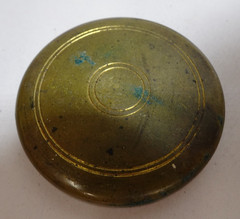 Brass Compasses 2 Handheld German N E S W Glass w Cover Lot Pair