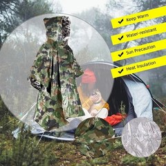 Tent Travel Pad Multifunctional Waterproof Camo Motorcycle Package Content