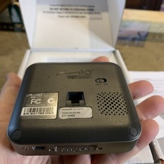 Mio Digi Walker Model C230 Portable GPS Navigation Text To Speech Powers On