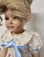 Toy Doll Celluloid Schildkröt Doll 44 cm Collector’s Original Sleeping Eyes