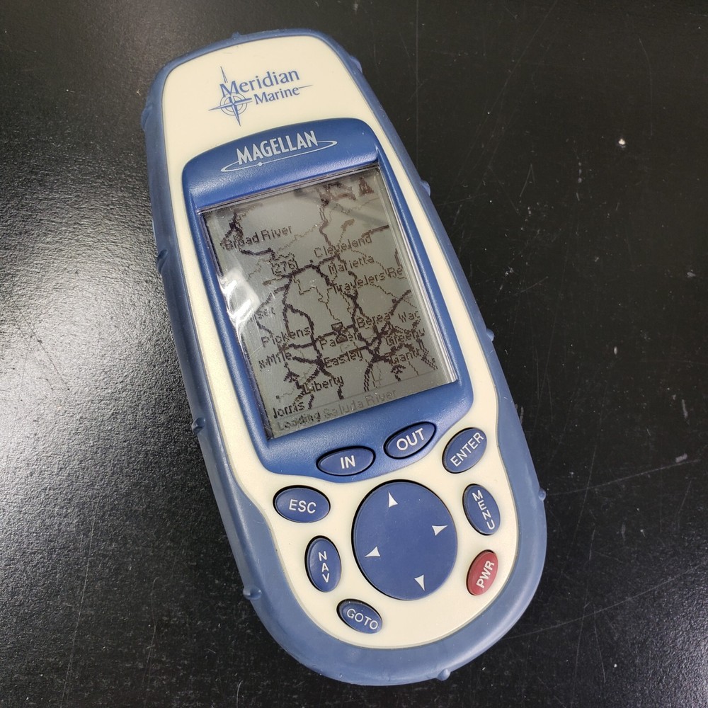 Magellan Meridian Gold Handheld GPS Receiver – Hiking/Camping/Boating POWERS ON