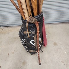 MANY NEW WALKING STICKS HIKING CAMPING STICKS CEDAR PINE EACH ONE CUSTOM MADE