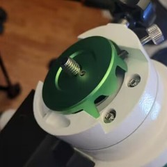 38 Inch Thread Astronomical Telescope Ball Head Tripod Connecting Base Aluminum