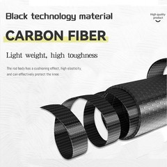 Lightweight Carbon Fiber Trekking Poles, Foldable 2-Pack, Straight Grip
