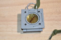 ESCHENBACH CAMPING D.B.G.M D.R.P MARCHING COMPASS VINTAGE MIRROR COMPASS / L3