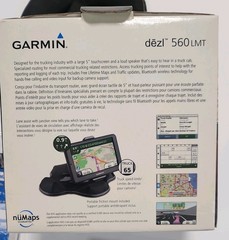Garmin dēzl 560LMT Truck GPS