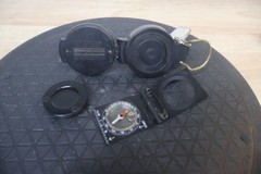 Vintage Silva Huntsman Sun Watch Sweden W/ Pathfinder Engineer Compasses Bubble