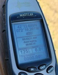 Magellan Meridian Gold Handheld GPS Receiver Hiking/Camping/Boating Battery Op