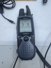 Garmin Rino 520 HCx Handheld GPS 2 Way Radio W/ Accessories Tested Working