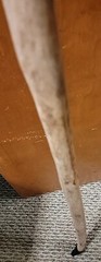 Walking Stick Hiking Strong Hand-Made Solid Real Natural Wood Virginia USA 47″