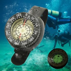 Outdoor Wrist Strap Type Compasses Luminously Compasses for Diving Camping