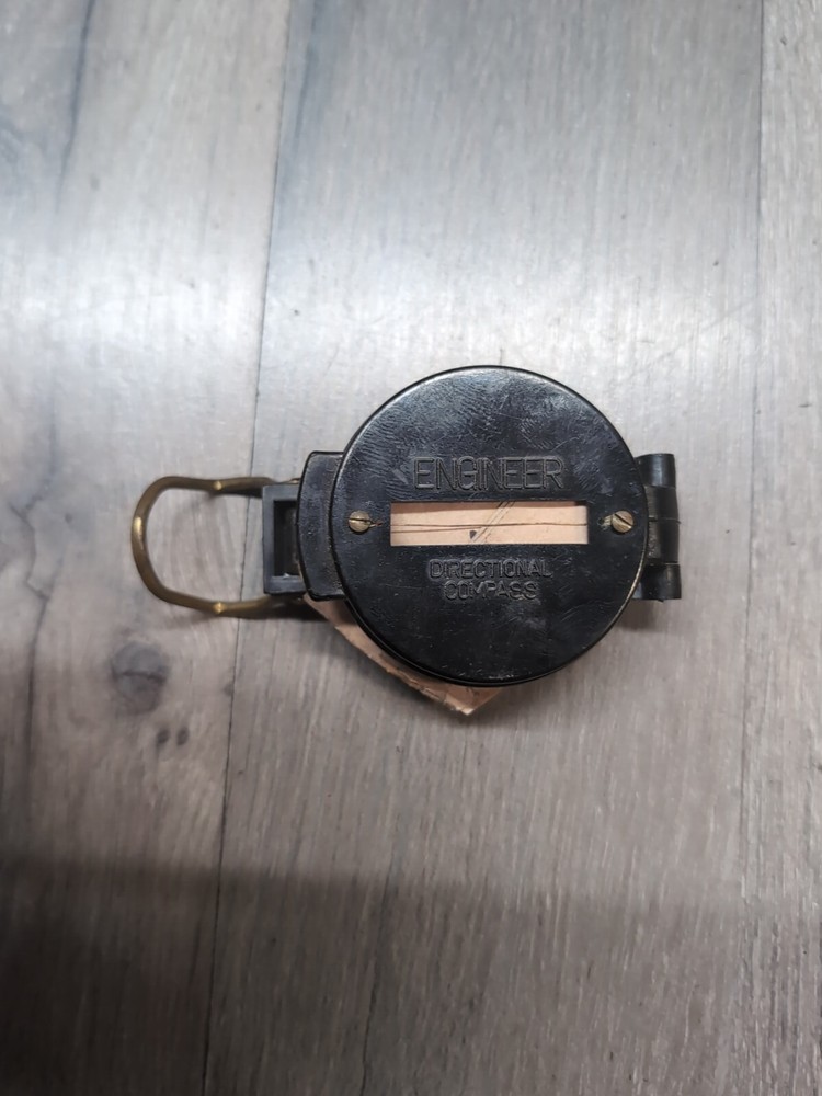Vintage Engineer Lensatic Directional Compass 2″ Made in Taiwan. Z5