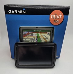 Garmin Nuvi 850 GPS Navigator Bundle with Box, Manuals, 2 mounts, Power Cord