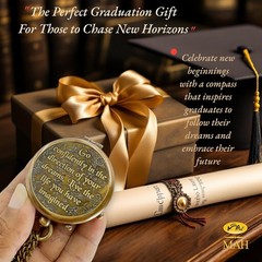 True North Compass – Go Confidently in The Direction of Your Dreams – Embossed
