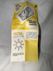 Vintage SILVA POLARIS 7 Compass Liquid Filled 7 Made in Sweden Silva-System