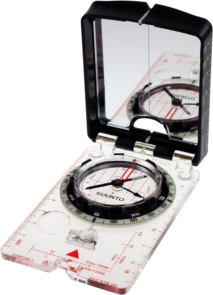Suunto MC-2 NH Mirror Compass SS004231001 for Professionals & serious Hikers NEW