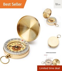 Camping Survival Compass Metal Compass Kids Compass for Hiking Camping Huntin…