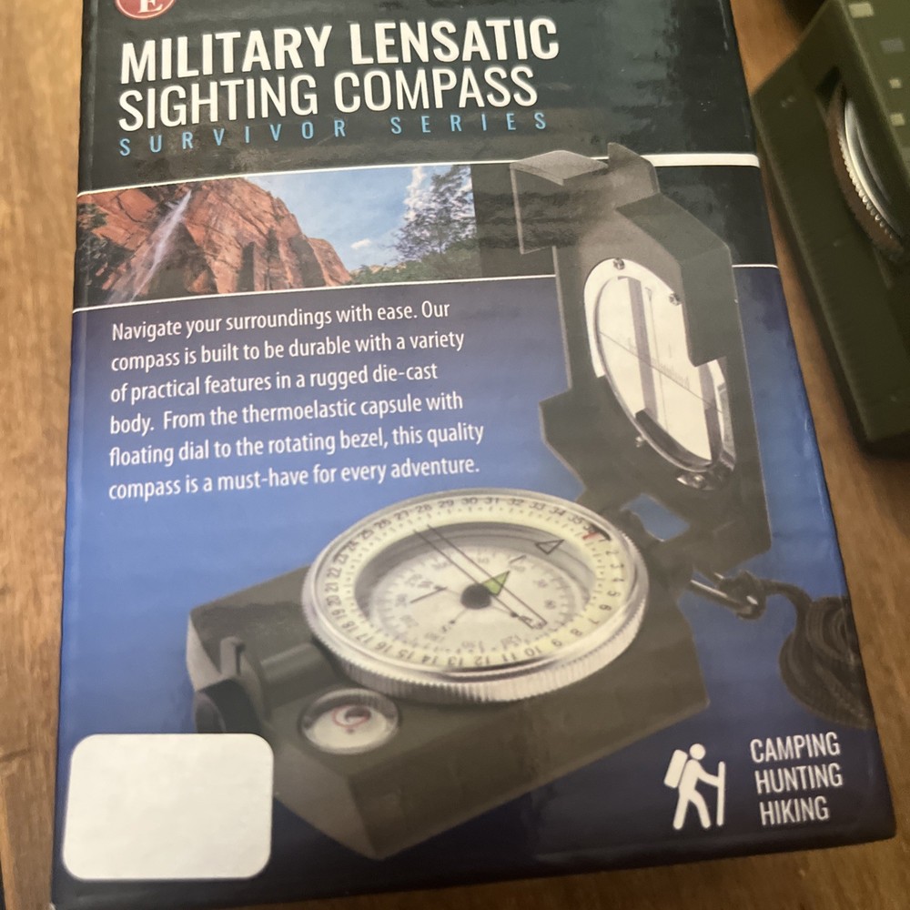 Compass SE Military Prismatic Sighting Compass Survivor Series Camouflage CC4580