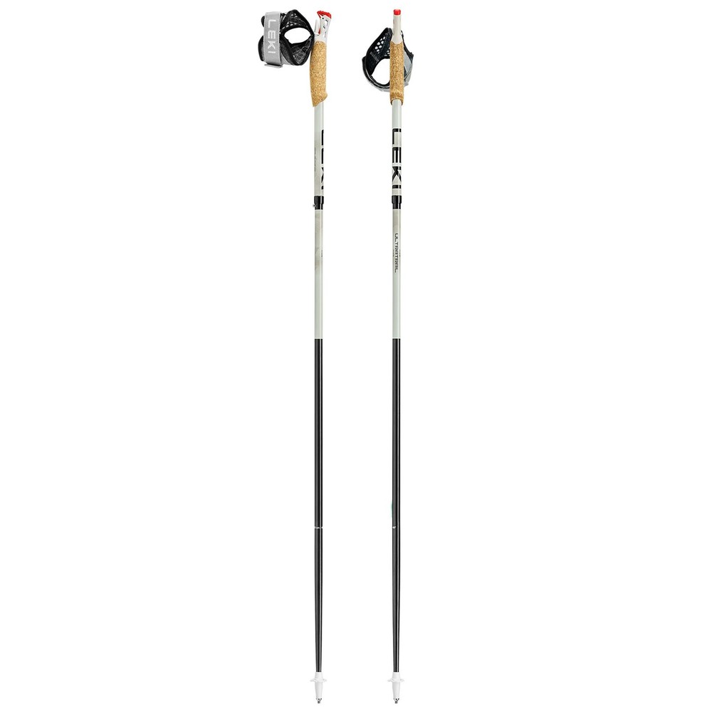 LEKI Ultratrail FX.One Warm Grey Light/Warm Grey Dark/Black Trail Running Poles
