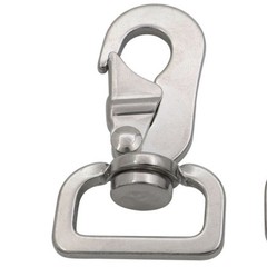 Swivel Eye Snap Hook for Pet Collar Leash Camping Tent Straps and Fishing Lines