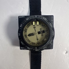 Suunto Vintage Wrist Compass Watch Finland Outdoor Diver Collector Used