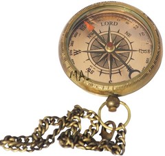 Trust in The Lord with All Your Heart -Proverbs 3: 5-6 Quote Engraved Compass…