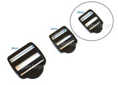 20mm Plastic Ladder Lock – For Webbing Strap Buckle Clip Bag Backpack Fastener