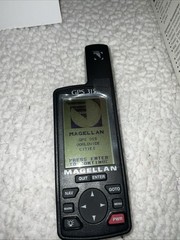 Magellan Marine/Outdoor Handheld NAV GPS 315/320 EUC In Box With Manual TESTED