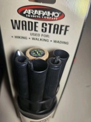 Arapaho Wade Staff for Hiking Walking and Fishing (NEW)
