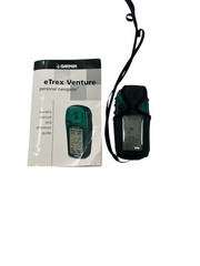 Garmin Etrex Venture Portable Handheld GPS Receiver & Case Tested Fast Shipping