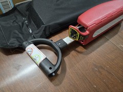 STEP2GOLD Ta-Da Chair Series 2 Portable Trekking Hiking Pole – 34.2″ Red