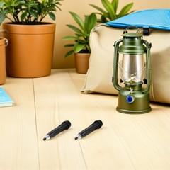 4Pcs Trekking Pole Tips Replacement Durable Carbon Steel Anti Slip Black