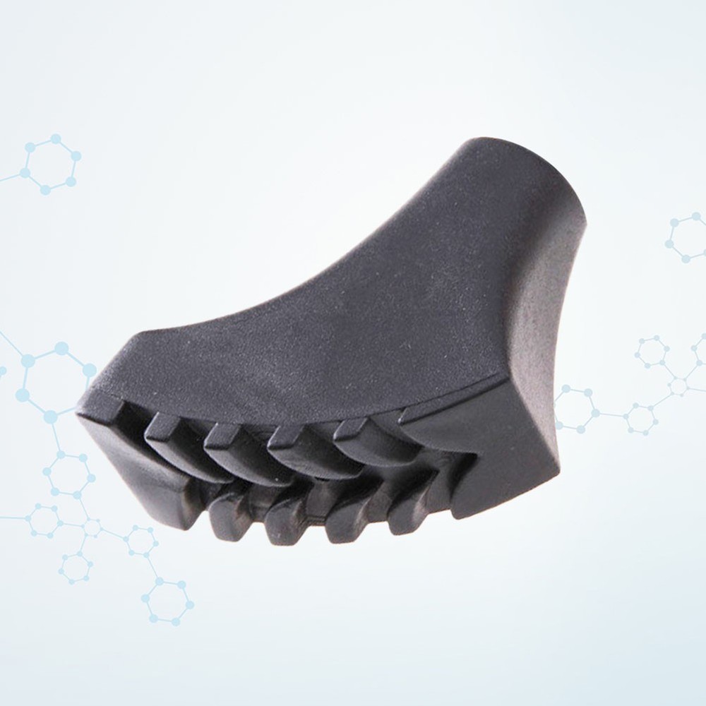 10 Pcs Walking Stick Rubber Tips Shock Absorbing Pole Protectors