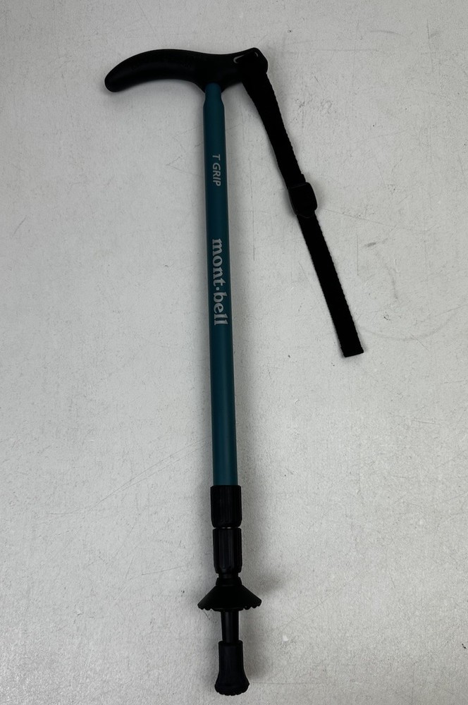Mont- Bell T Grip Trekking Hiking Pole Turquoise Gear