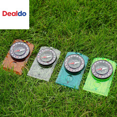 4 Pcs Outdoor Compass with Adjustable Declination,Magnifier,Ruler,Scale. Multifu