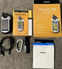 Garmin Colorado 300 Handheld GPS Unit Outdoor Hiking Geocaching Mapping Receiver