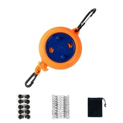 Portable Clothesline Adjustable for Travel For camping and Indoor Laundry Use