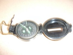 JAPAN ENGINEER Directional COMPASS Academy Glow in Dark Vintage