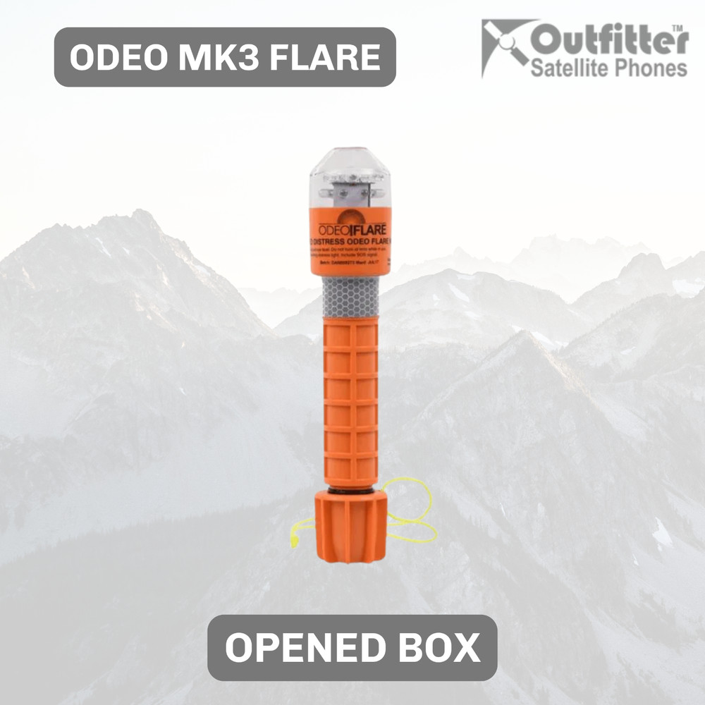 Odeo MK3 Flare | Electronic Handheld Distress Flare | Marine Safety | Open Box