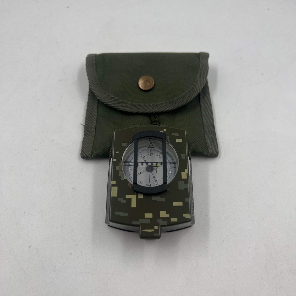 Outdoor Survival Compass Multifunctional Map Sighting Lensatic Compass Lexbo