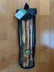 48″ Collapsible Wood Hiking Stick 3-Piece Detachable Walking Staff Travel Pouch