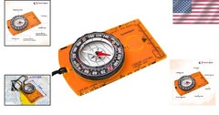 Advanced Orienteering Compass for Accurate Navigation – Perfect Survival Gift