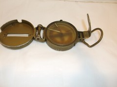 Vintage Compass Lensatic Directional Liquid Filled Engineers Compass Japan